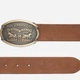 Ремень мужской из натуральной замши Levi's 399415356 40 (117,5 см) Коричневый (1162178154) - изображение 3