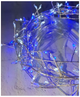 Светодиодная гирлянда штора 3x0.6м 200 LED USB Сине-белый 8 режимов IP44 Фейерверк SQ-26712 - изображение 5