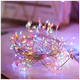 Светодиодная гирлянда штора 3x0.6м 200 LED USB 8 режимов мультиколор для декора интерьера Фейерверк SQ-26711 - изображение 1
