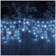 Гирлянда бахрома уличная 9x0,6м 150 LED холодный белый каучук с мерцанием IP65 SQ-26907 - изображение 4