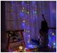 Гирлянда штора Водопад 3x2м 360 LED 220В 8 режимов мультиколор для декора помещений SQ-26025 - изображение 6
