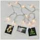 Светодиодная гирлянда 10 LED 4м на батарейках и USB теплый белый для фото прищепки SQ-25524 - изображение 5