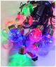 Светодиодная гирлянда 20 LED 4 см 7 м 220 В мультиколор для создания уюта и тепла в интерьере SQ-27498 - изображение 2