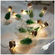 Светодиодная гирлянда 20 LED 5м 220В теплый белый для декора интерьера Елка в бутылочке SQ-27049 - изображение 2