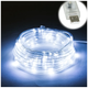 Гирлянда 100 LED 10м 2 Вт от USB и 220V IP65 холодный белый для улицы модель Роса SQ-27357 - изображение 8