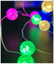 Гирлянда светодиодная 50 LED 5м на батарейках и USB 8 режимов для елки Хрустальные шарики SQ-26882 - изображение 5