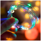 Светодиодная гирлянда 30 LED 3м мультиколор на батарейках IP44 для внутреннего использования модель Роса SQ-26656 - изображение 2
