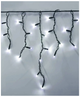 Гирлянда бахрома уличная 150 LED 10x0.6м черный каучук 220В для декора улицы SQ-26923 - изображение 1