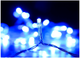 Светодиодная гирлянда 6м 100 LED с прозрачным проводом для елки с 8 режимами синего свечения SQ-27403 - изображение 4