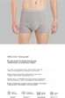 Трусы-боксеры одноразовые мужские Koudailvxing хлопковые, серые, 5 шт, размер 2XL - изображение 5