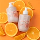 Лосьйон для тіла зволожуючий Delia Cosmetics Juicy Care «Апельсин» з пребіотиком, 280мл - зображення 3