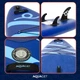 Надувная SUP доска Aquaget 350 см с веслом AQ0041 Blue - изображение 5