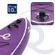 Надувна SUP дошка Aquaget 350 см з веслом AQ0043 Violet/Red - зображення 16