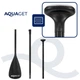 Надувна SUP дошка Aquaget 350 см з веслом AQ0043 Violet/Red - зображення 19