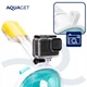 Полнолицевая маска для сноркелинга Aquaget Size L/XL AQ0002 Sky Blue/White - изображение 10