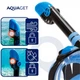 Полнолицевая маска для снорклинга Aquaget Size L/XL AQ0003 Blue/Black - изображение 8