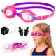 Очки для плавания Aquaget детские AQ0015 Pink - изображение 8