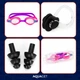 Очки для плавания Aquaget детские AQ0015 Pink - изображение 11