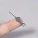 Скрепка для извлечения сим-карты рыба-меч Swordfish SIM-Eject из нержавеющей стали — ключ для лотка сим-карты на брелок, 1 шт - изображение 4
