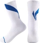 Носки Li-Ning мужские баскетбольные высокие с махровой подошвой нескользящие, бело-синие, 3 пары, размер 39-44 - изображение 1