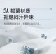 Носки Keep 10039360 унисекс для фитнеса антибактериальные нескользящие, белые, 3 пары, размер L - изображение 3
