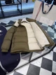 Бежевая пуховая куртка-жилетка Moncler Cyclone 4 в 1, унисекс, гусиный пух, 2XL - изображение 4