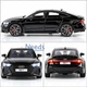 Машинка Audi RS7 игрушка моделька металлическая коллекционная 15 см Черный (8960554) - изображение 3