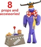 Игрушка Монстры за работой - Тайлор Таскмон Monsters at Work Tylor Tuskmon The Jokester Feature Figure Talking Mattel - изображение 2