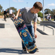 Скейтборд дерев'яний скелет BavarSport Skateboard Skeleton 4411-15 розмір 78х20 см - зображення 8