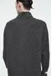 Сукня жіноча COS asymmetric merino wool dress 1251463002 L Сірий - зображення 5