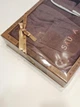 Набір чоловічий для лазні та сауни з 3-х предметів Amore Home Collection Коричневий - зображення 3