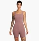 Спортивный комбинезон женский Nike Zenvy Dri-Fit Short Bodysuit Pink XS Рожевий FN3031-208 - изображение 1