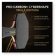 Ракетка для настільного тенісу Stiga Pro Carbon Plus Cybershape Trits Edition 5 Star FL (1215-1306-35) 5266718 - зображення 9