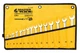 Ключі комбіновані MASTERTOOL COLD FORGED набір 15 шт (6-19/22 мм) 31CrV3 DIN 3113 у чохлі 72-1115 - зображення 1