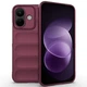 Силіконовий (TPU) чохол Deexe Terra Case для Xiaomi Redmi Note 17 Pro - Wine Red - зображення 1