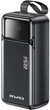 Powerbank Awei PA-105 40000 mAh 22.5W Black (6954284029520) - obraz 1