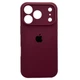 Чохол Fiji Silicone Case Full Camera для Apple iPhone 17 Pro Max бампер накладка із захистом камери Plum - зображення 1