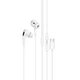 Навушники дротові Hoco M101 Pro Type-C вакуумні з мікрофоном White - зображення 1