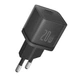 Сетевое зарядное устройство Baseus GaN5S GaN PD 20W / 3A Type-C с быстрой зарядкой для Apple / Xiaomi Black - изображение 2