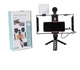 Комплект для влогінгу Digital Video Making Kit AY49X зі штативом, світлом і мікрофоном - зображення 2