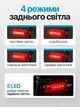 Велофара передня акумуляторна на велосипед акумуляторі самокат руль водонепроникна далекобійна з кріпленням та зарядкою ліхтар задній стоп сигнал в комплекті для вело Averon M4158 - зображення 3