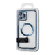 Чехол с защитой корпуса 360 Premium FIBRA TPU Chrome with MagSafe case Samsung S21FE с Защитой Камеры Silver - изображение 7