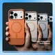 Чохол матова поверхня посилена рамка навколо камери Proove Sapphire Case with Magnetic Ring MagSafe iPhone 18 Pro cherry red - зображення 6