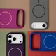 Чехол Противоударный Силиконовый матовое покрытия Proove Spectrum Case with Magnetic Ring iPhone 18 Pro Max cherry red - изображение 5