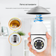 Купольна Wi-Fi камера в патрон 1DAL | Поворотна PTZ камера Bulb (WS-Q501A) APP "Tuya" - зображення 4