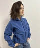 Мембранна жіноча куртка вітровка водонепроникна Outdoor Research Aspire GORE-TEX з капюшоном трекінгова гор текс синій розмір M - изображение 1