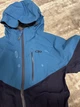 Мембранна жіноча куртка вітровка водонепроникна Outdoor Research Aspire GORE-TEX з капюшоном трекінгова гор текс синій розмір S - изображение 4