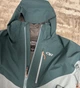Мембранна жіноча куртка вітровка водонепроникна Outdoor Research Aspire GORE-TEX з капюшоном трекінгова гор текс зелений розмір XS - изображение 5