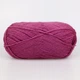 Madame Tricote Paris Merino Gold, Фуксия №051 – тонкая полушерстяная пряжа 100 г / 400 м, 49% шерсть мериноса / 51% акрил, для свитеров, шарфов - изображение 4