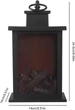 Декоративный ночник-камин SEONTV Dekorstar с LED-эффектом пламени - изображение 3
